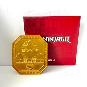 LEGO NINJAGO 15th Anniversary Gold Coin Exclusive To Legoland Ninjago Days 2026